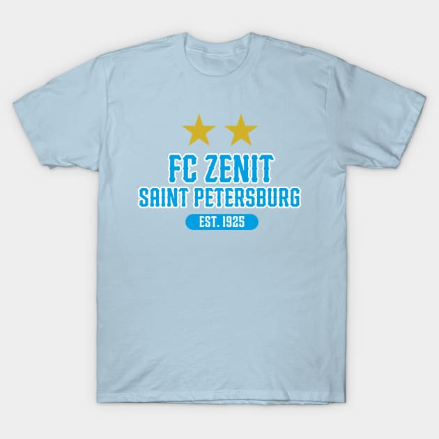 FC Zenit Saint Petersburg T-Shirt by HUNTINGisLIFE